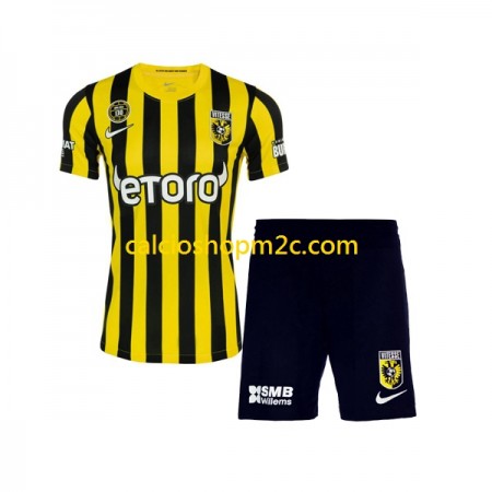 Vitesse Bambino Maglia Prima 2022/2023 Manica Corta (+ Pantaloncini)